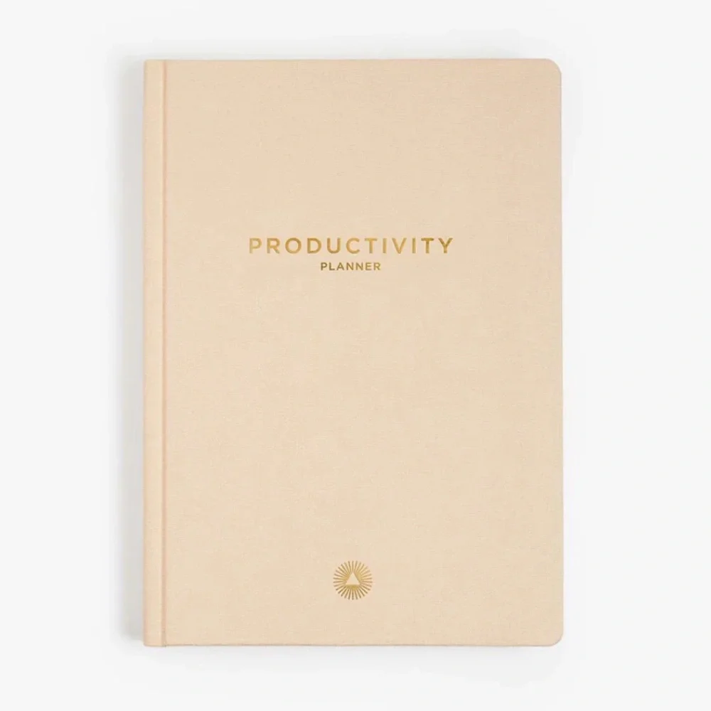 Intelligent Change Productivity Planner Weekly -Women’s Cream Organizer Book NEW